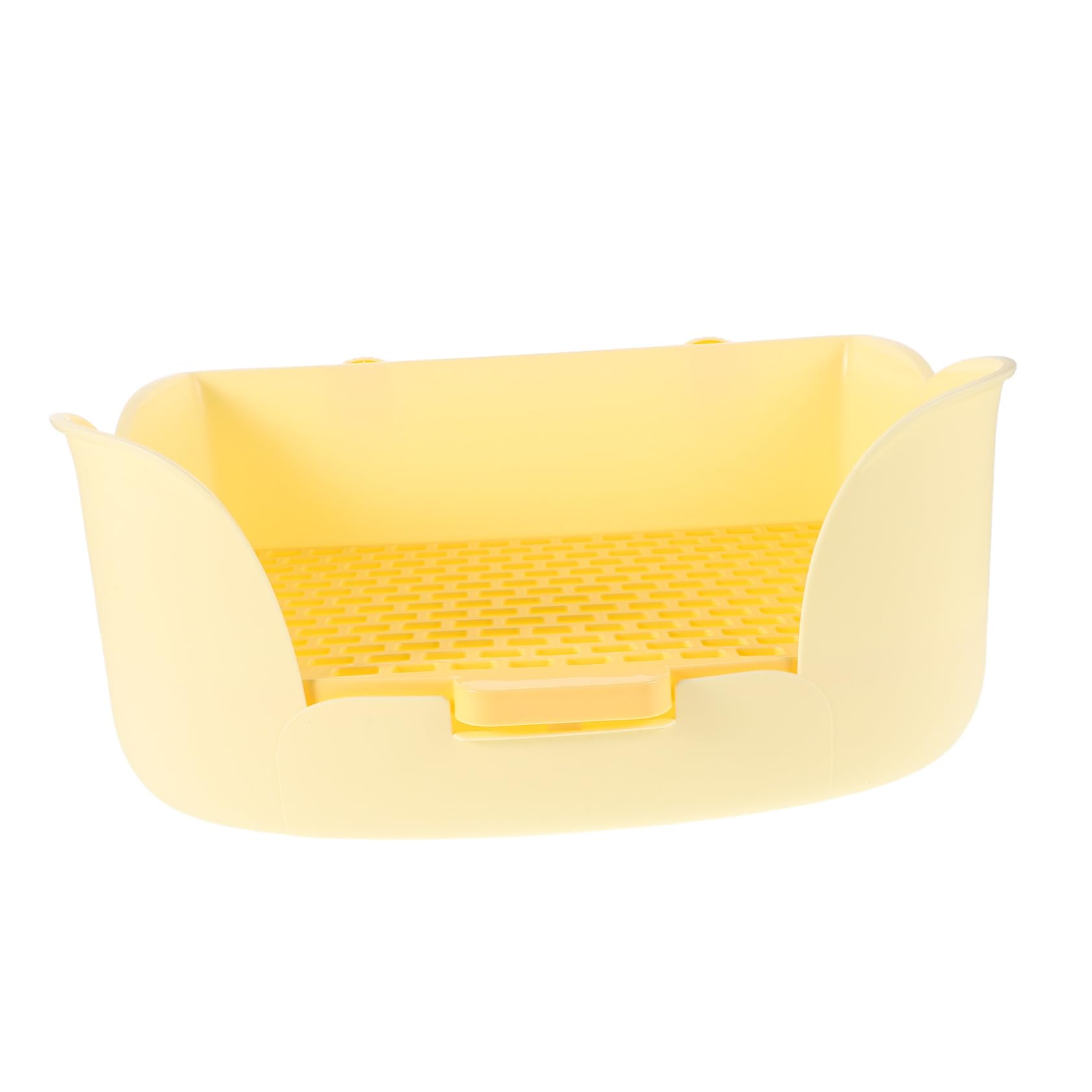 Toyvian Large Rabbit Litter Box for Small Animals Versatile Bunny Potty Trainer with Efficient Waste Separation for Guinea Pigs Ferrets and Chinchillas Encourages Cleanliness and Behavior