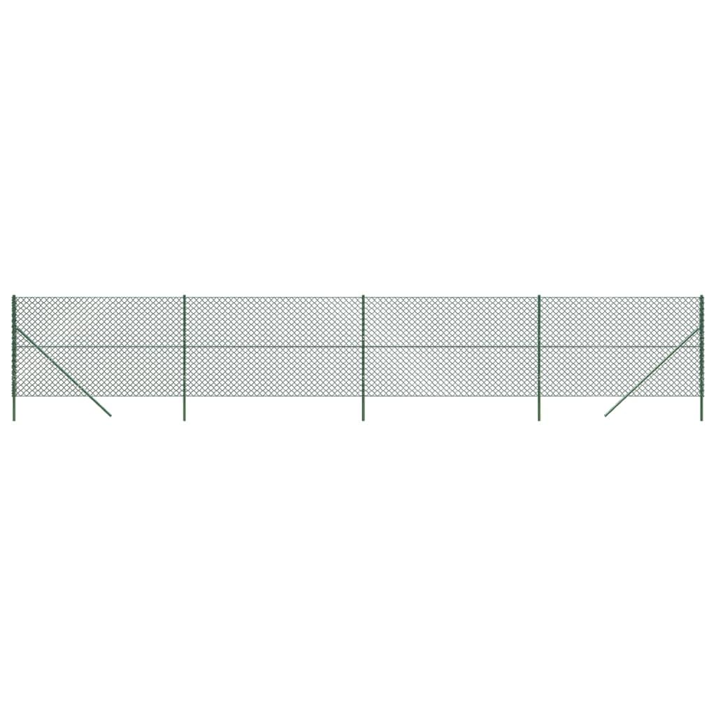 Cerca de Alambre Verde 1,6x10 m, Malla Metalica, Malla Alambre, Alambre para Conejos, Vallas De Obra, Mallas para Gallinero, Malla Fina De Malla De Alambre