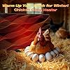 H&G lifestyles Chicken Coop Heater for Winter, Poultry Cozy Coop, Radiant Heater for Chick, Energy Efficient Design, Safer Than Heat Lamp, 120W