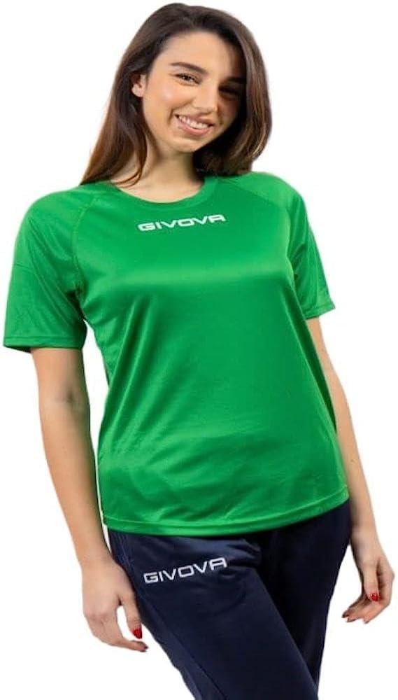Givova Herren Grün - Mac01 Sport T-Shirt, Xs