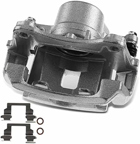 A-Premium Disc Brake Caliper Assembly With Bracket Compatible With Select Chevrolet And Saturn Models - Astra 2001-2003/2008-2009, L4 2.2L, L4 1.8L - Front Right Passenger Side, Caliper Brackets - Canada