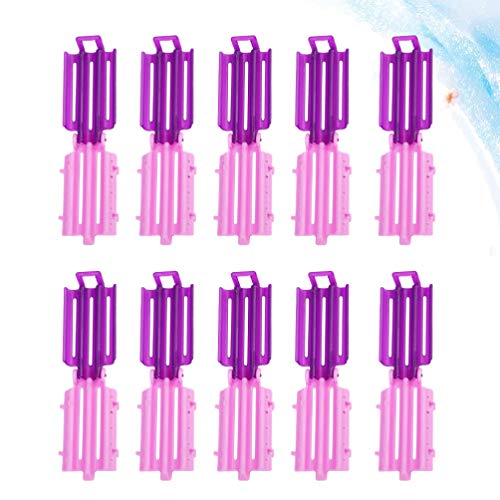 Lurrose 45Pcs Curly Hair Clips Styling Wavy Rollers Women Girl Magic Hair Curlers Without Heat Required Hairdressing Styling Tool For Salon #TOP1