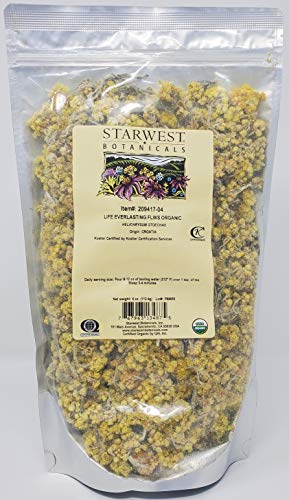 How to Make Celandine Tea for Hepatitis & Other Health Issues 10 LIFE EVERLASTING FLOWER OG 4OZ