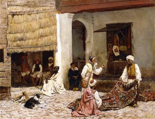 Toile Paysage Peinture Edwin Lord Weeks art imprimé de haute précision format 60x90