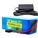 Produktbild (Lieferung in 5-7 Tagen) 36v E-Bike Akku Lithium-ionen 10s4p 14ah 500w High Power Kapazität 42v 18650 Lithium-Batterie Pack 14000mah Elektrische Fahrrad Fahrrad Roller BMS + Ladegerät