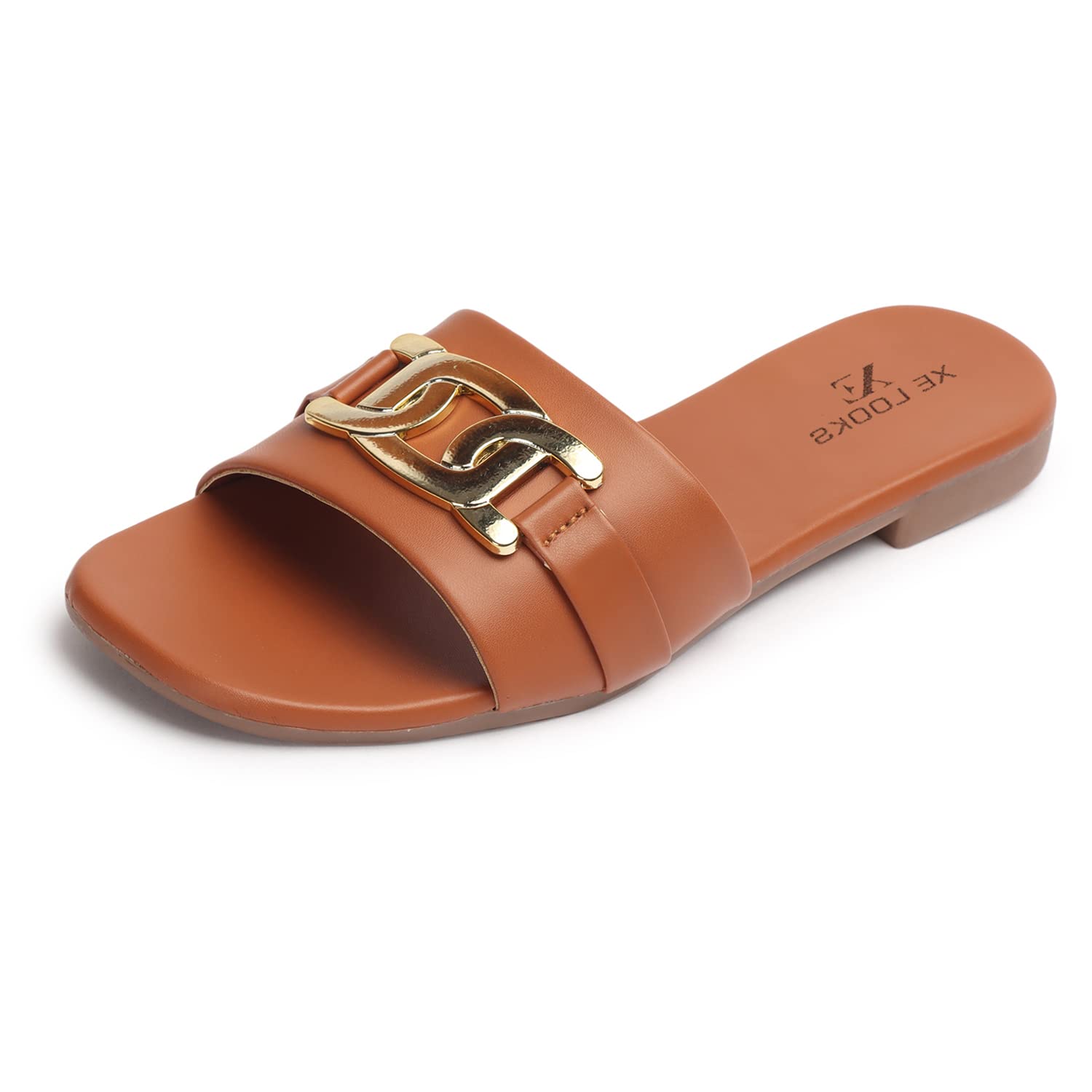 XE Looks Soft Comfortable, Stylish & Trendy Casual Tan Flats For Women UK-7 (B0DFQDMXL4) Amazon Price History, Amazon Price Tracker