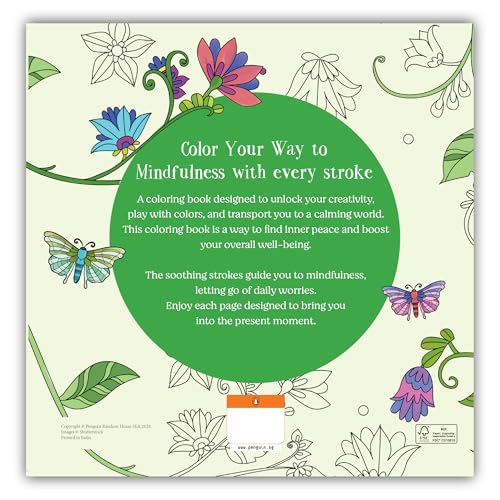 Image of Mindfulness: Coloring Book for Adults with Tear out Sheets I Coloring for Anxiety Relief and Mind Relaxing I Unwind and Relax| [Select Learning]