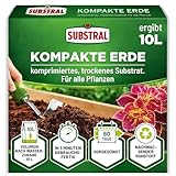 Substral Kompakte Erde, 10L - Kokoserde im Quellbeutel, universell einsetzbar...
