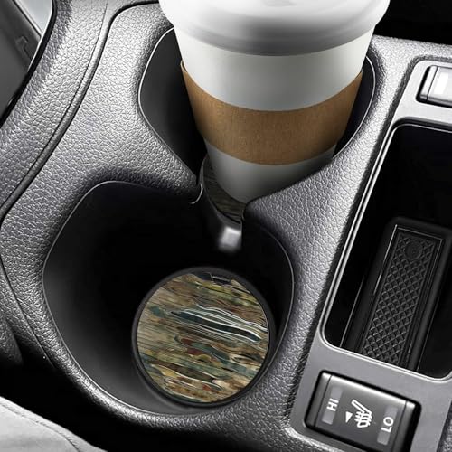 Portavasos para coche madera 2 unidades 2.6 pulgadas miniatura 6