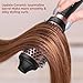 3 in 1 Thermal Brush, 3 Temp Up to 410°C Curling Curling Iron, 1.25/1.5/1.75