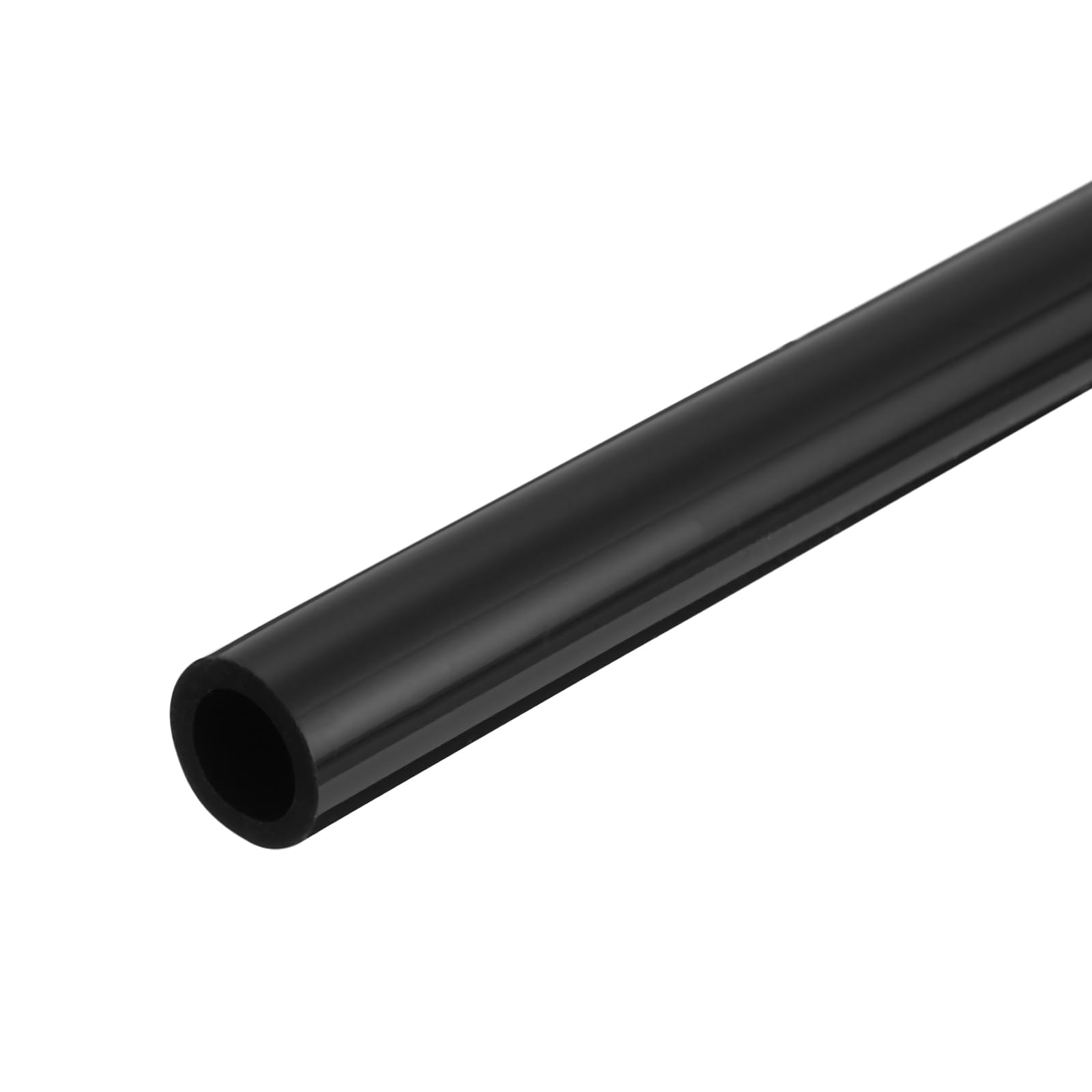 Tuyau en silicone noir 9mm durable en caoutchouc de silicone de 7,6 m