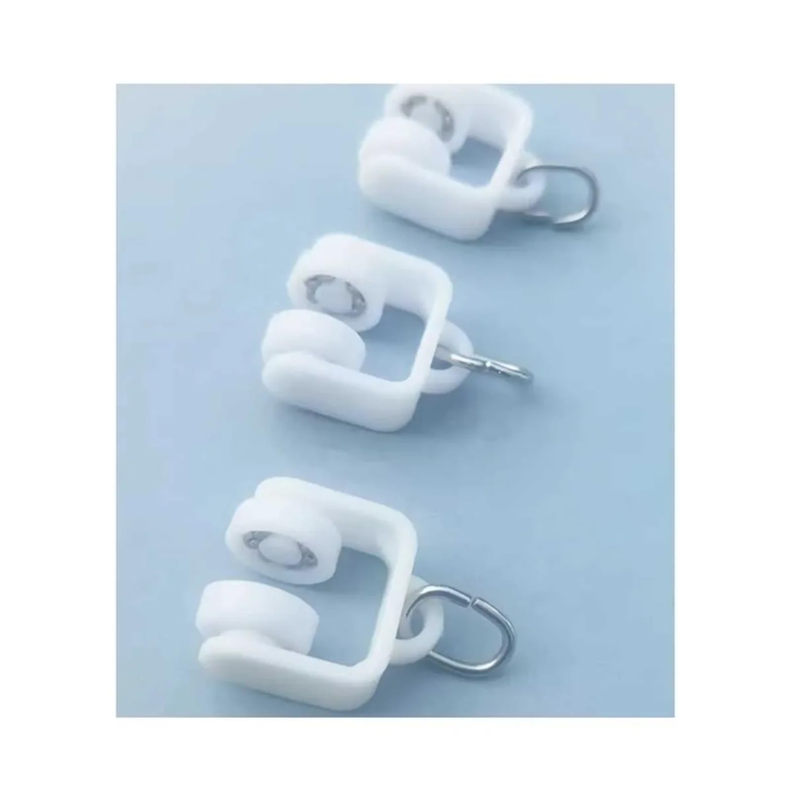 Ruedas para Riel de Cortina Accesorios for barra de cortina con rueda riel