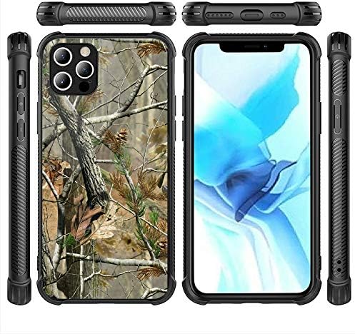 DAHAOGUO iPhone 12 Mini Case,Realtree Xtra Green Camo Pattern iPhone 12 Mini Cases for Girls Men Boy [Anti-Scratch] Fashion Pattern Design Cover Case for iPhone 12 Mini(5.4inch)