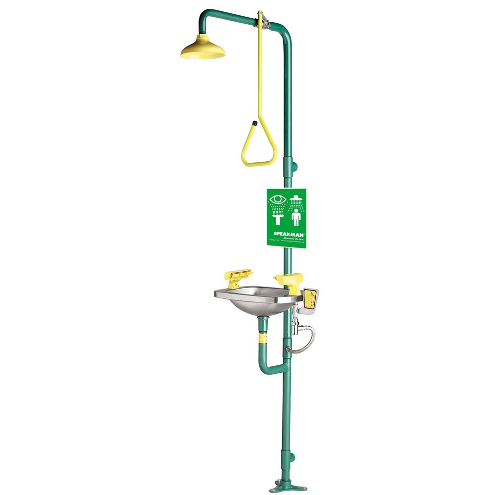 Speakman SE-603 Select Series Combination Emergency Shower and Eye/Face Wash