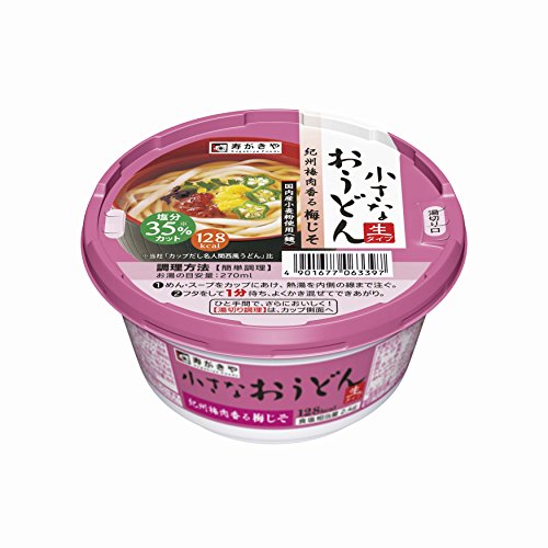 寿がきや 小さなおうどん 梅じそ 86g×12個