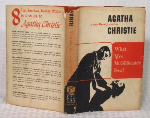 What Mrs. McGillicuddy saw! (Red badge detective) B0006AV5L2 Book Cover