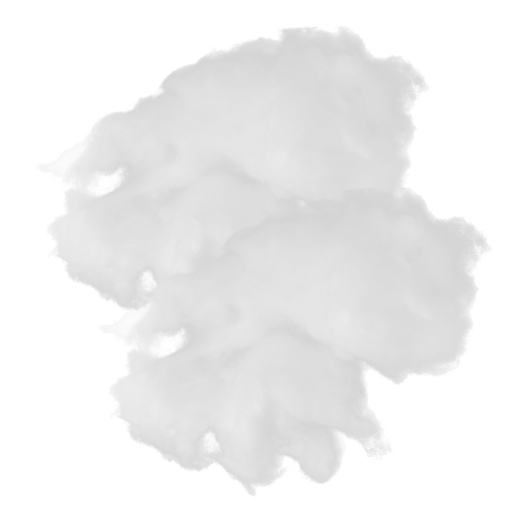 ABOOFAN 3 Pièces 2 Fausse Décoration De Neige Souffleuse à Neige Pantalon De Neige Rembourrage pour Jouets Tricotés Flocons De Neige Fausse Neige pour Le Bricolage Artificiel Blanche Coton