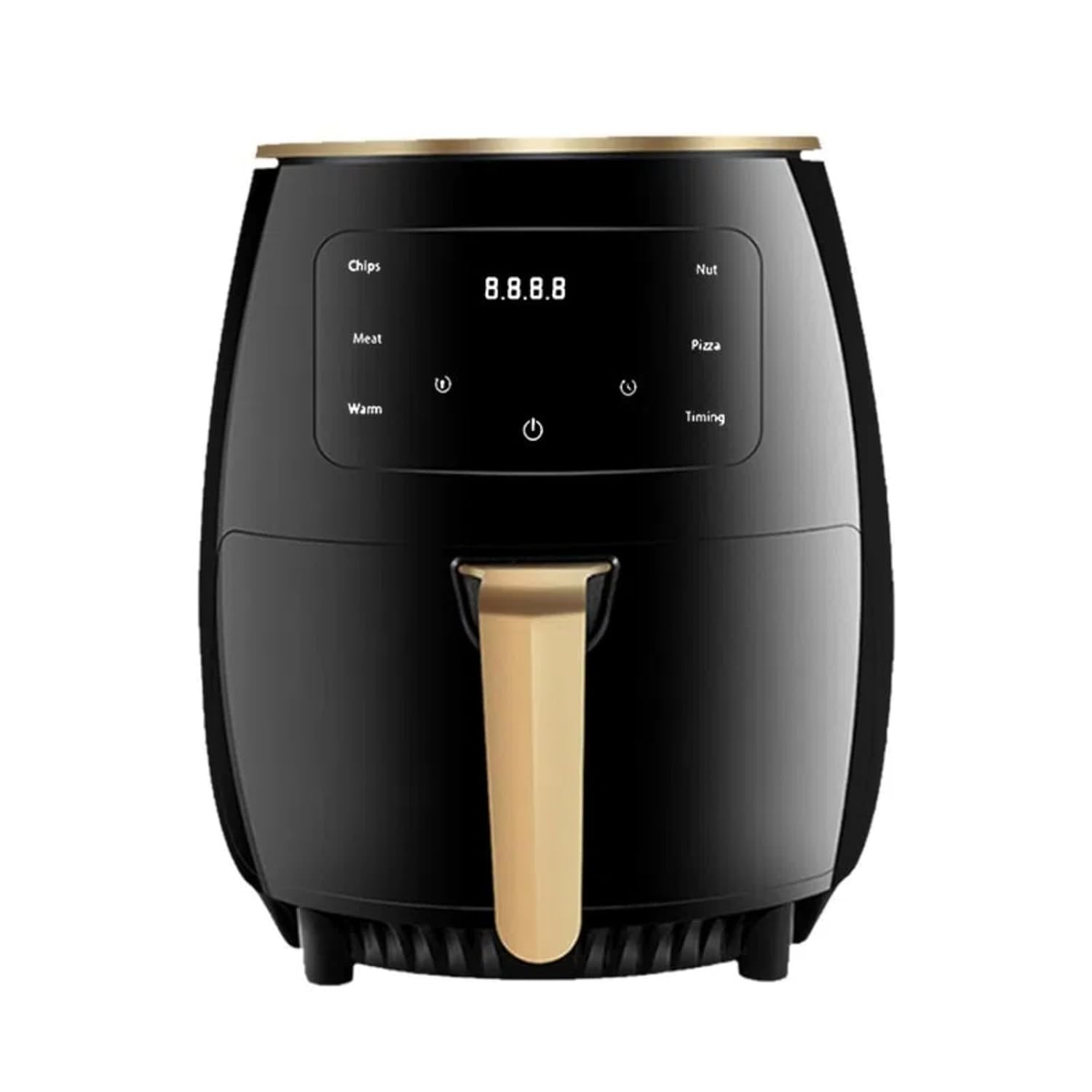 Air Fryer Home Large Capacity French Fries Machine Multifunctional Electric Fryer Large Black Liter 8