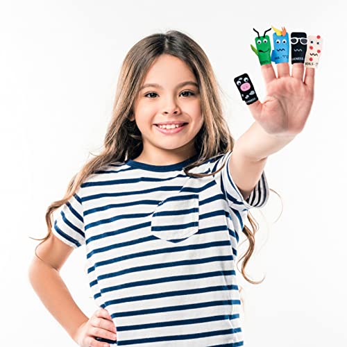 Passover Finger Puppets 10 Plagues By Rite Lite | Pesach Seder Gifts Fun Jewish Holiday Party Decor Storytelling Playful Learning Goodie Bag Favors!