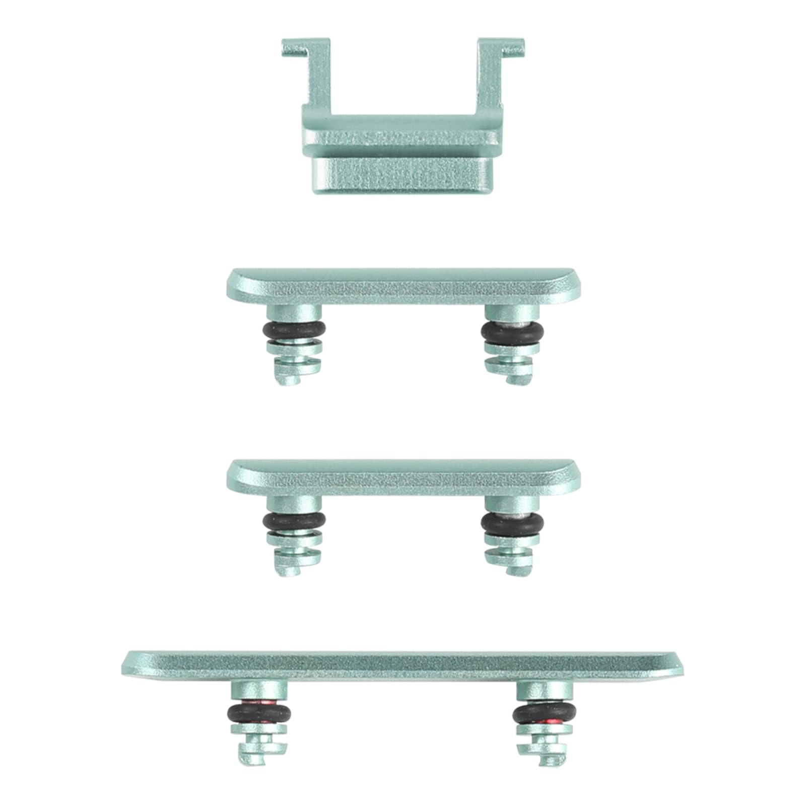 for iPhone 11 Power Button and Volume Button Replacement Side Key Button Replace Silence ON Off Mute Control Button Fix Model: A2111 A2221 A2223 (Green)