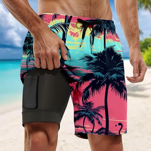 Grande taille shorts et bermudas avec séchage rapide pour l'été