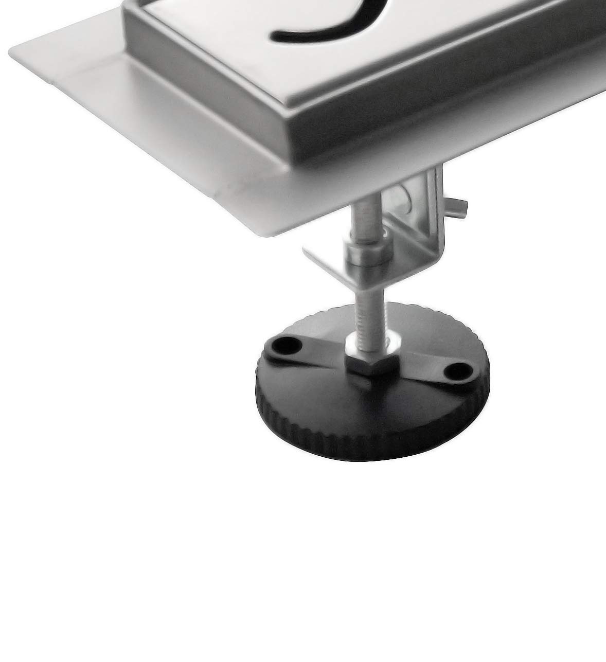 Canaleta de ducha de acero inoxidable (modelo plano - 70 cm)