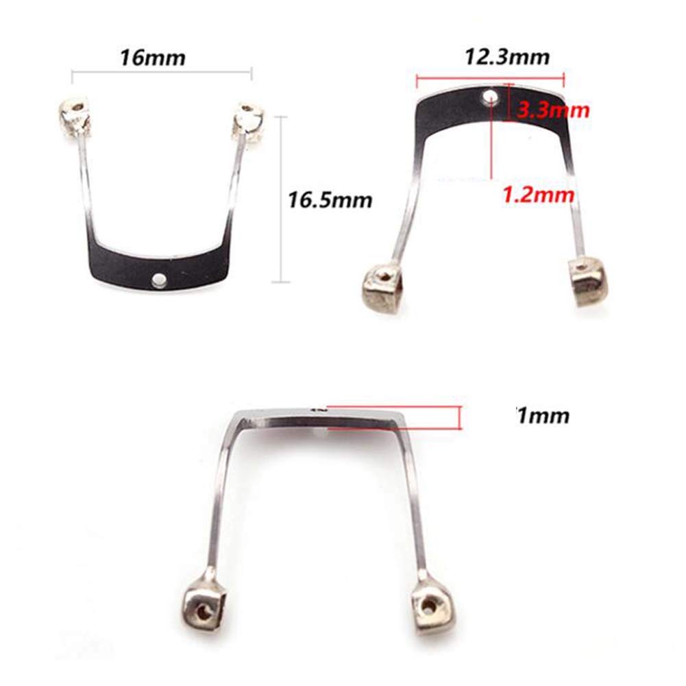 Plaquettes de pont de nez Support de pont de nez de lunettes, plaquettes de nez de lunettes, 1 pièce bras de plaquette de nez de lunettes support de plaquette de nez en métal pièces de lunettes de pon