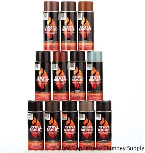 Chimney 43225 Rich Brown StoveBright Paint
