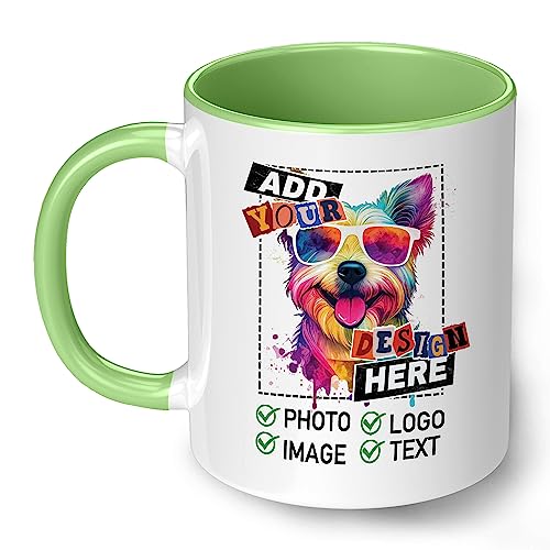 Customized Photo Mug with Personalized Text Upload Your Image Customized Gifts for Men and Women Tea Cup, Best Friend, Christmas Gifts, Taza Personalizadas