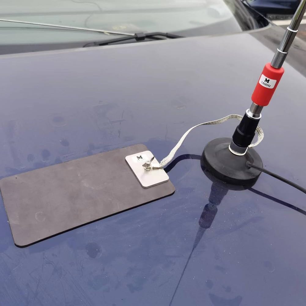 MA-01 V2.8 Antena telescópica portátil GP Kit bobinas de antena de onda