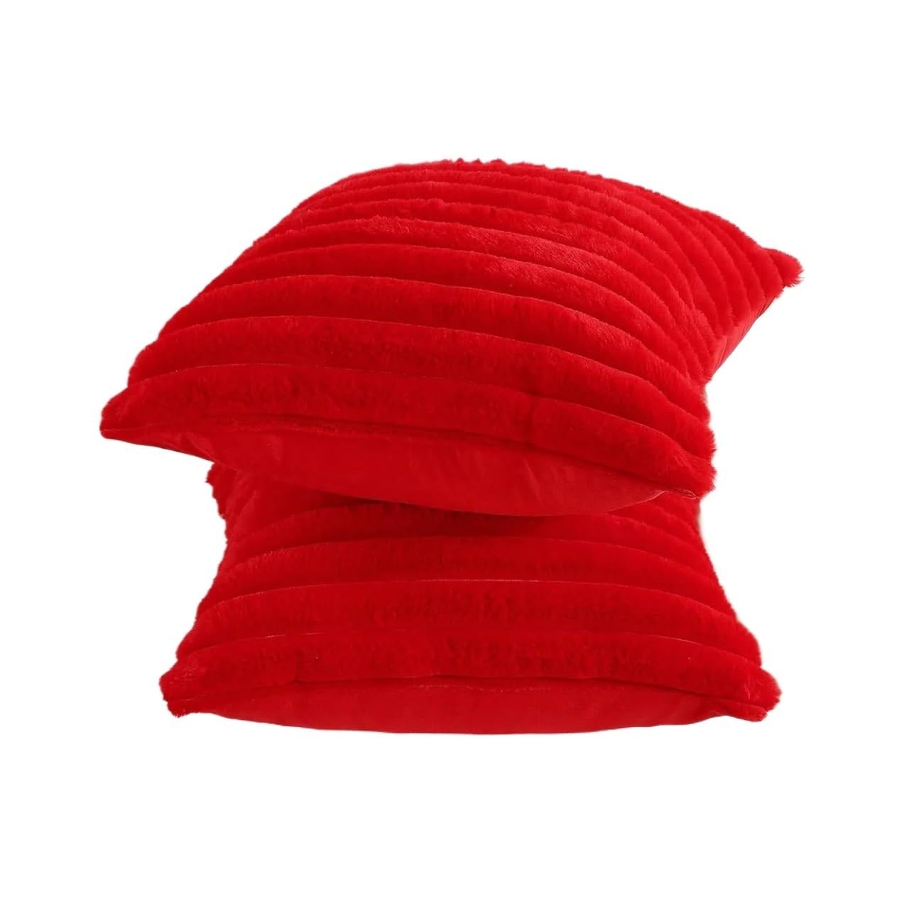 Housses de coussin en chenille pour canapé cocooning et chambre moderne