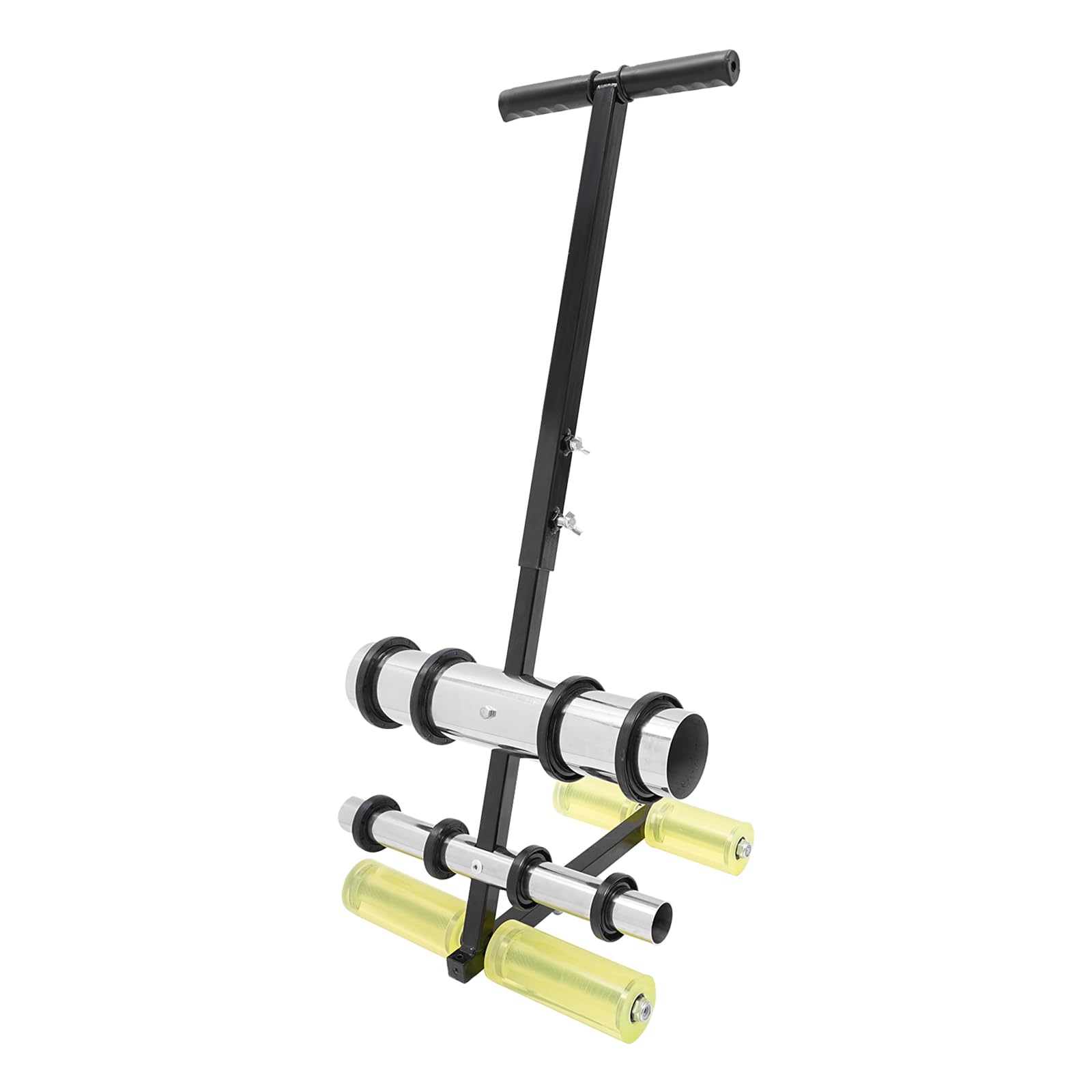 Hand-Push Tape Pasting Machine, 1.57-11.02 in Adjustable Spacing, for Basketball Court Parking Lots Driveway Asphalt or Concrete, with Circle Drawing Kit
