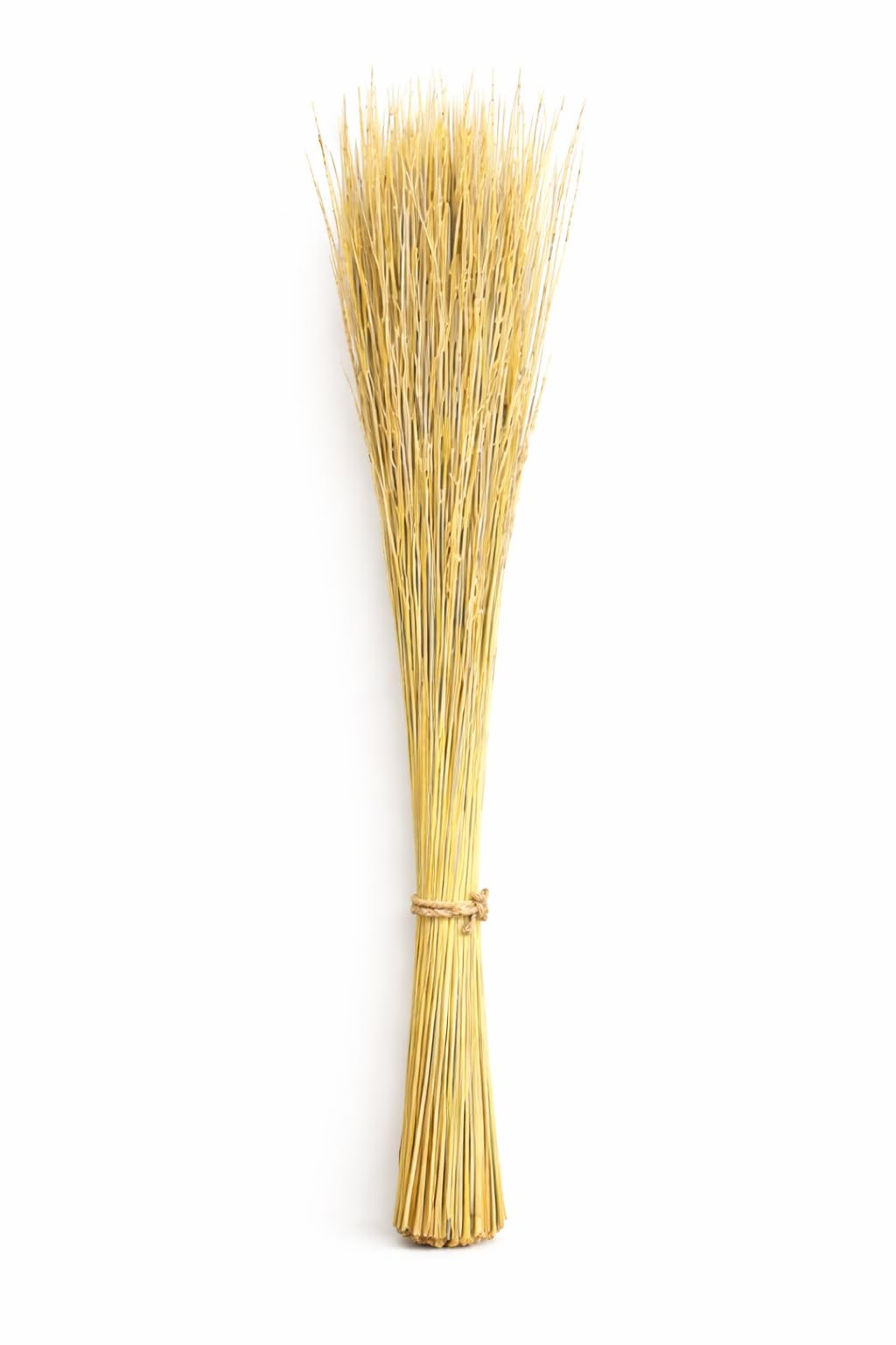 Hanvi Long Grass Broom, Natural Material, Durable Flexible Bristles for Home Floor Wall Ceiling Garden Outdoor Sweeping Dust Cleaning-image-30