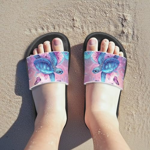 Image of Slides for Boys Girls Quick Drying Kids Slides Sandals Non-Slip