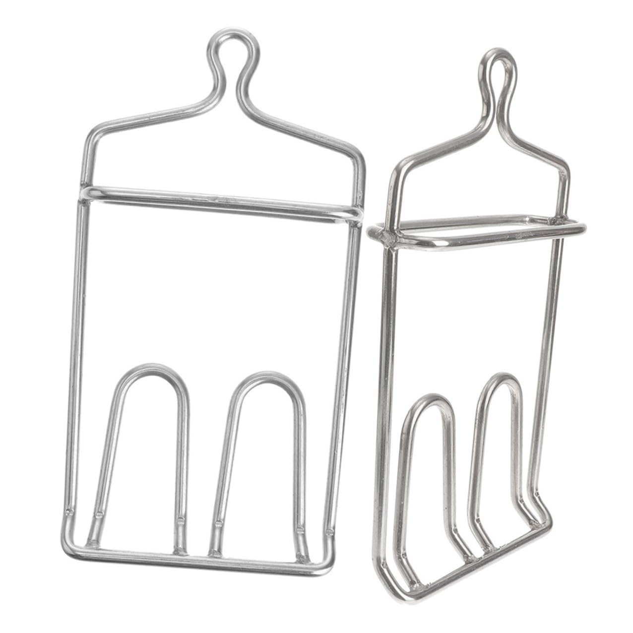 BESTYASH 2 pezzi Ganci da Cucina in Acciaio Inossidabile per Carne Resistenti e Antiusura Ganci per Appendere Pollame e Accessori per Barbecue