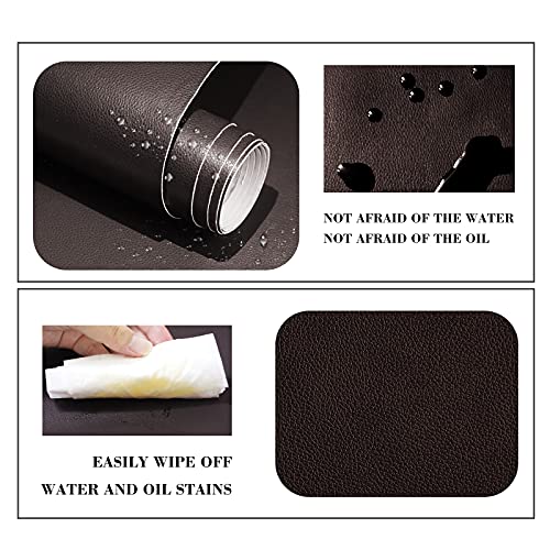 image for Lifeshoon Leather Repair Patch, 35X158 Inch Self Adhesive Leather Repa