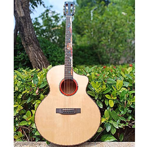 YLiansong-home Guitare Acoustique Tête Classique 41 Pouces Veneer Spruce Mahogany Folk Guitar en Bois pour Débutant… - Les Beatles, Paul McCartney, John Lennon, RIngo Starr, George Harrison YLiansong-home Guitare Acoustique Tête Classique 41 Pouces Veneer Spruce Mahogany Folk Guitar en Bois pour Débutant… – Image 5