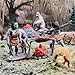 Safari Ltd. Prehistoric Life TOOB - 12 Figurines: Caveman, Cavewoman, Volcano, Mammoth, Doedicurus, Smilodon, Sloth, Dinosaurs - Educational Toy Figures For Boys, Girls & Kids Ages 3+