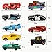 Diecast Race Car Set - 1/55 Scale Alloy Vehicle Toys with Sporty Look, Car Gift for Kids Ages 3+