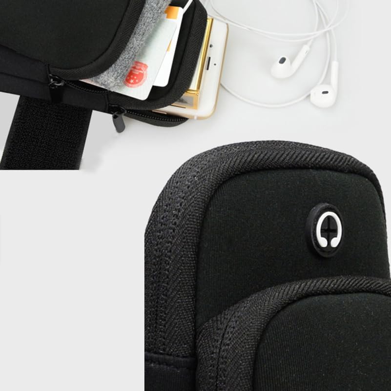 Miniatura 7 de Bolsas de brazo de fitness Bolsas de brazo prácticas para correr Mangas para teléfono celular Soporte para teléfono móvil Banda para correr Soporte