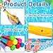 Vellibring 8PCS Pool Diving Swim Toys Colorful Underwater Training Sinking Throwing Dive Sticks for Kids Summer Pool Swimming Party Favor Games