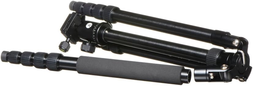 Manfrotto Element Traveller Small Aluminum 5-Section Tripod Kit with Ball Head, Element Small 56.3", Red : Electronics