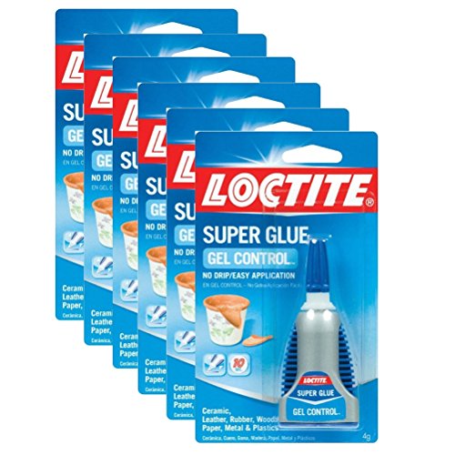Henkel-Loctite 234790 6 Pack 0.14 oz. Super Glue Gel Control by Loctite