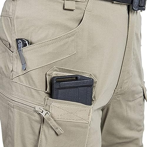 Pantalón Cargo Impermeable Hombre Khaki Talla XXL miniatura 6