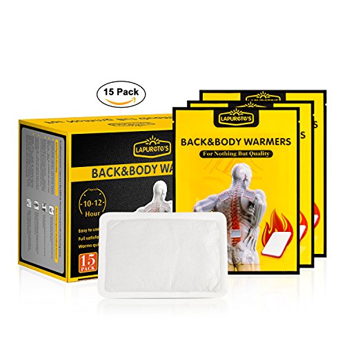 Lapurete Patch chauffant instantané pour le dos et le corps 15u00a0boîtes