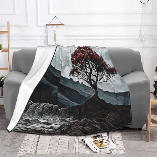 Couverture polaire en flanelle douce chaude pour jeté de lit