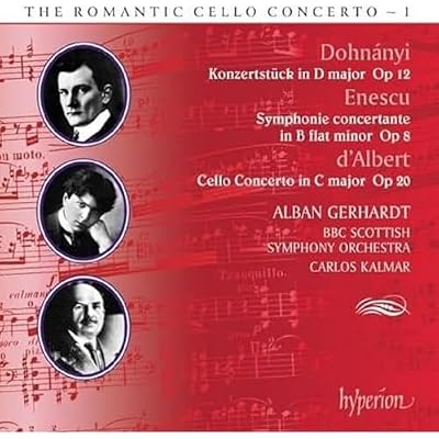 Dohnnyi, Enescu & Albert: Cello Concertos