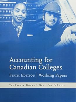Paperback Student Working Papers -- Accounting for Canadian Colleges Book