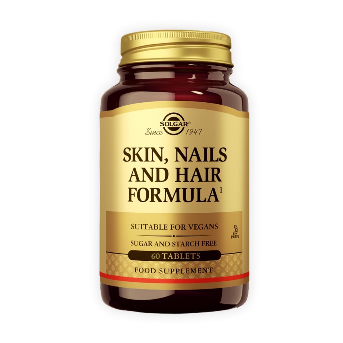 Solgar Skin, Nails & Hair - 60 Tablets - Advanced MSM Formula - Non GMO, Vegan, Gluten & Dairy Free - 30 Servings