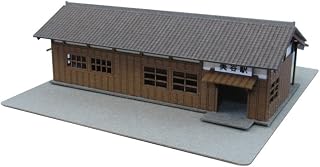 Sankei 1/220 Mini Chuart Petite Station House 2 Papercraft